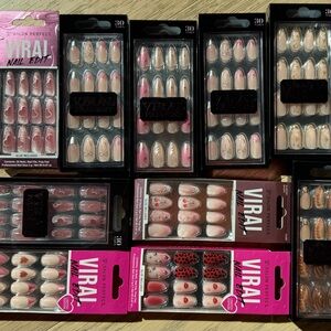 Salon Perfect Viral Nail Edit Press-On Nails Collection
